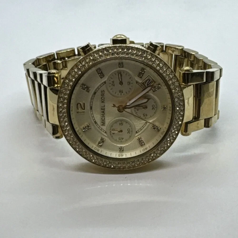 Michael Kors Parker MK5354 Women Stainless Steel Analog Dial Quartz Watch JNA402
